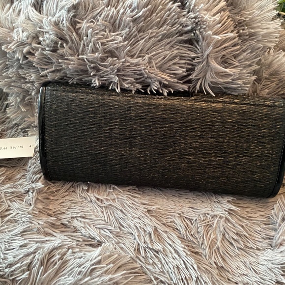 Nine West Black Clutch - Picture 3 of 9